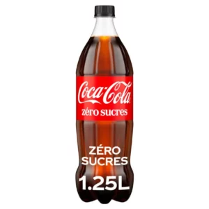 Bouteille Coca-Cola Sans sucres 1,25L